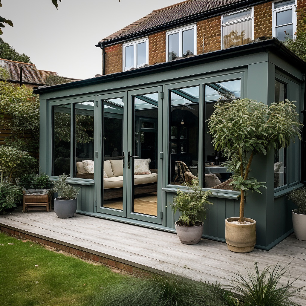 conservatory spray painting services