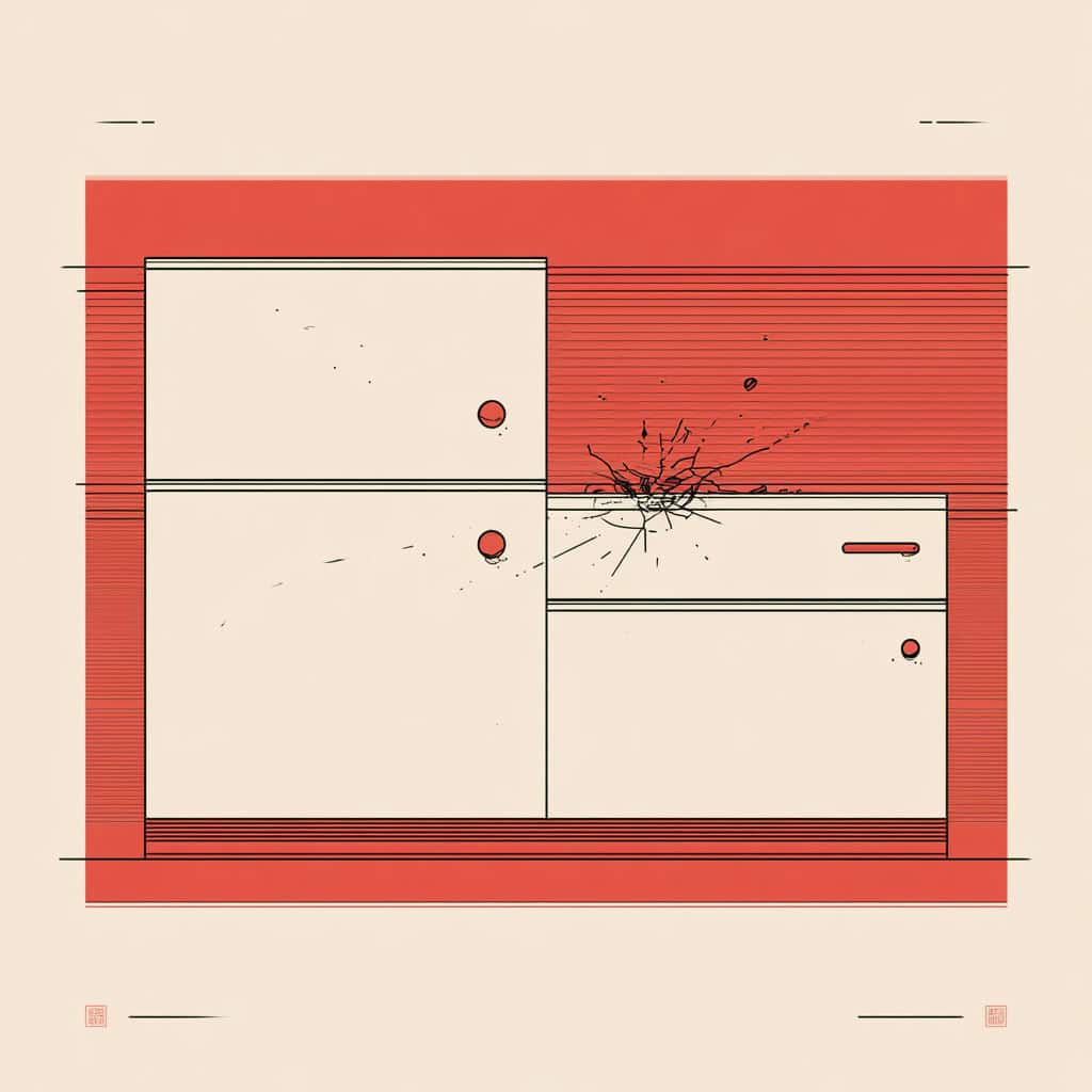 kitchen respray hide scratches chips — kitchen respray Surrey