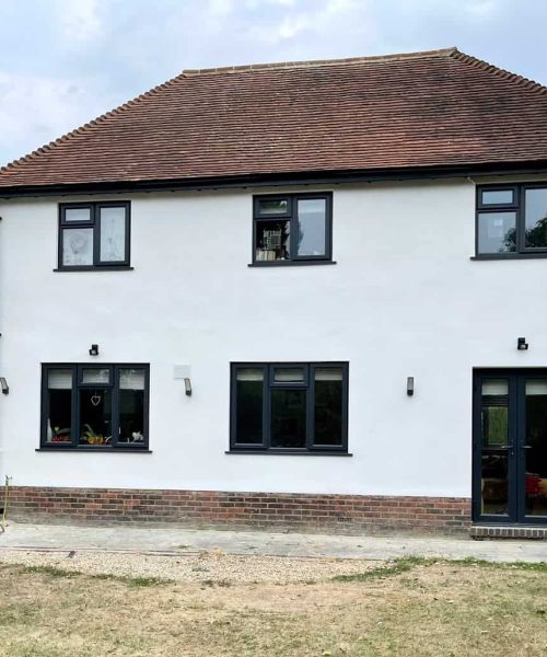exterior spray painting