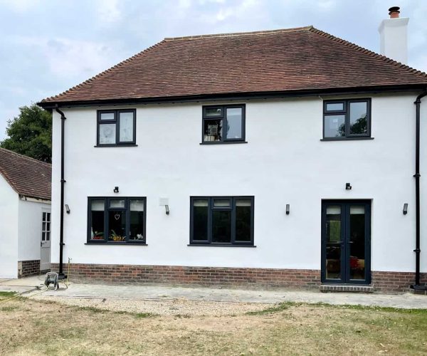 exterior spray painting